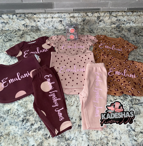 Personalize Baby Set